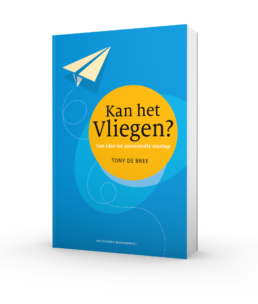 [ACTIE]:: koop de bestseller 'Kan het vliegen? Van idee tot startup' voor startups, scale-ups & investeerders nu ook in Dams. 